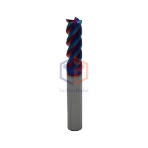 فرز انگشتی قطر 10 میلی متر 4 پر با سختی 65 راکول Endmill 4Flut D10mm HRC 65