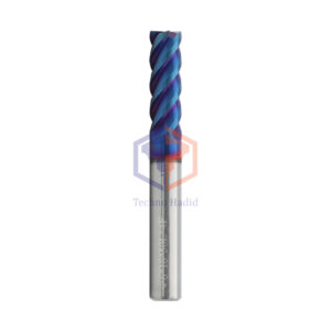 فرز انگشتی قطر 6 میلی متر 4 پر با سختی 65 راکول Endmill 4Flut D6mm HRC 65